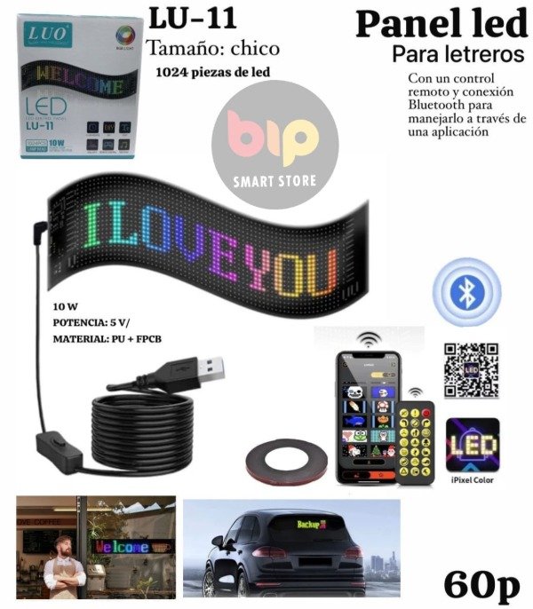Producto - Letreros Led Programables