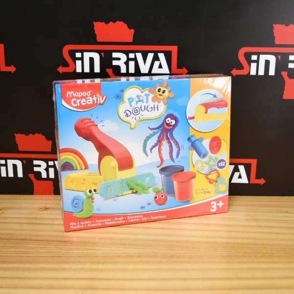 Producto - KIT PAT DOUGH-4 POTES + 12 ACCESORIO PRENSA 907215