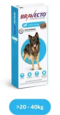 Producto - BRAVECTO PERROS DE 20 A 40KG