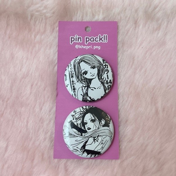 Producto - Pin Pack Nana y Hachi