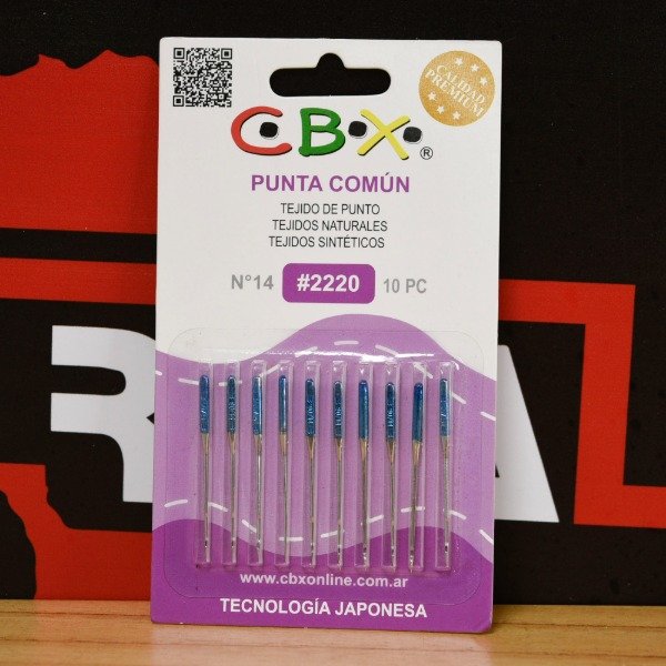 Producto - AGUJA DE MAQUINA N 14 CBX2220 10PCS