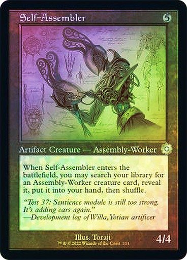 Producto - Self-Assembler (#114) (Retro Frame Foil)