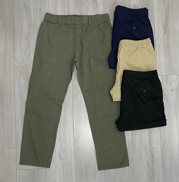 Pantalón gabardina esmerilado