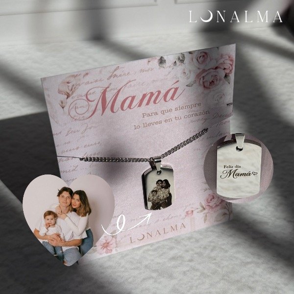 Producto - Collar: con Foto para Mamá - 0