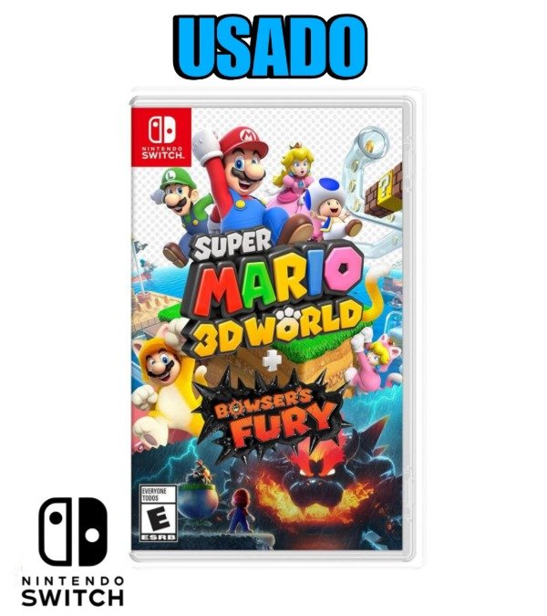 Producto - Super Mario 3D World + Bowser's Fury Físico Juego Usado Nintendo Switch