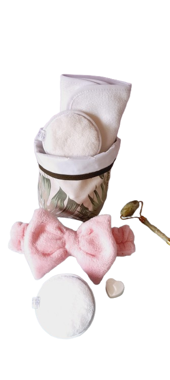 Producto - Set skincare contenedor de hojas