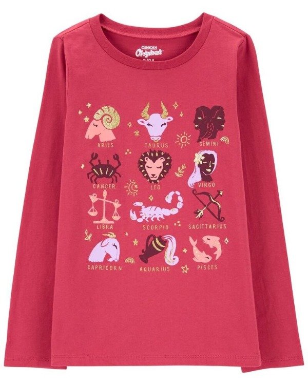 Producto - Remera Niña Manga Larga Signos