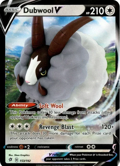 Producto - Dubwool V - 153/192 - Rebel Clash - Holo