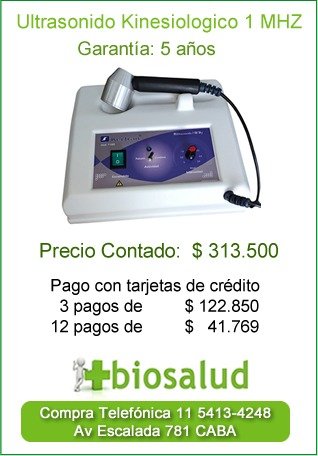Producto - Ultrasonido Profesional Kinesiológico de 1 mhz - marca KERTRAN