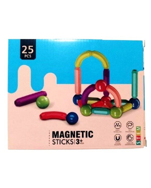 Producto - Magnetic sticks 25 piezas