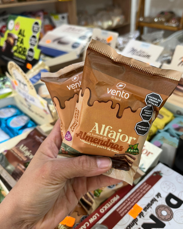 Producto - Alfajor keto "Vento" pasta de maní