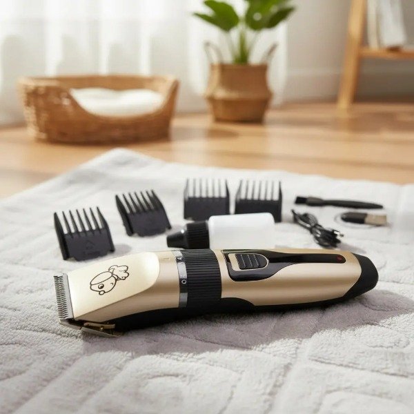 Producto - Maquina Cortadora De Pelo Para Mascotas Recargable USB Inalámbrica - 0