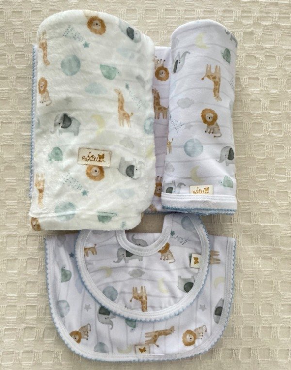 Producto - Box 5 Animales celeste