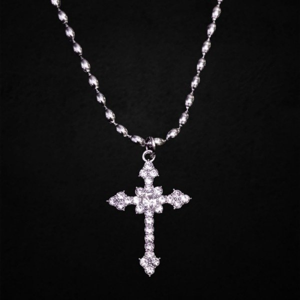 Producto - Collar Cruz Full Strass