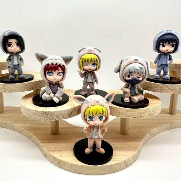 Producto - Set NARUTO - Figuras afelpadas, 9cm (Por unidad) - 0
