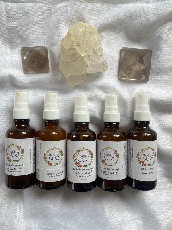 Producto - PERFUME "VIBRA ALEGRÍA" - Perfume con F de bach y armonización energética -