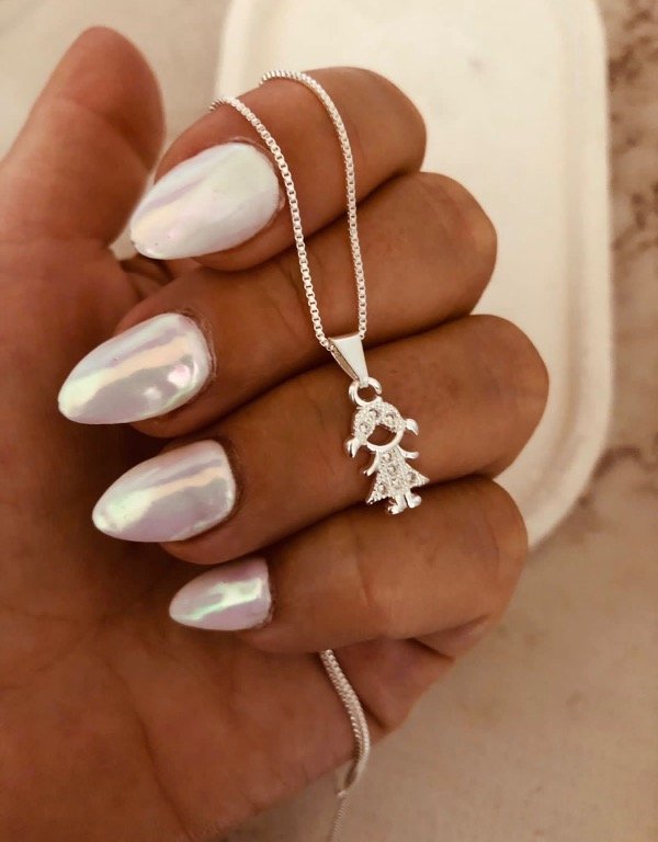 Producto - Dije Girl micropave mini Plata 925