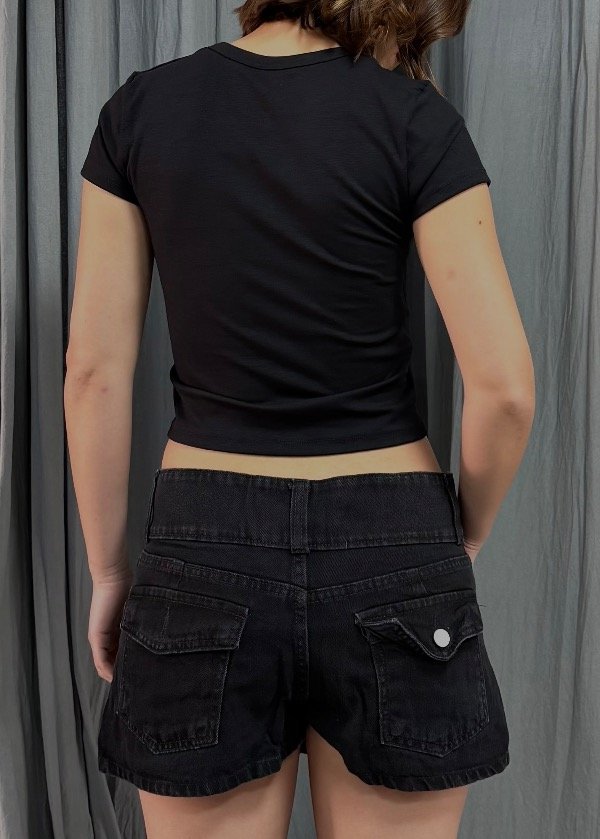 Producto - Short Pollera Stand Negro - 2