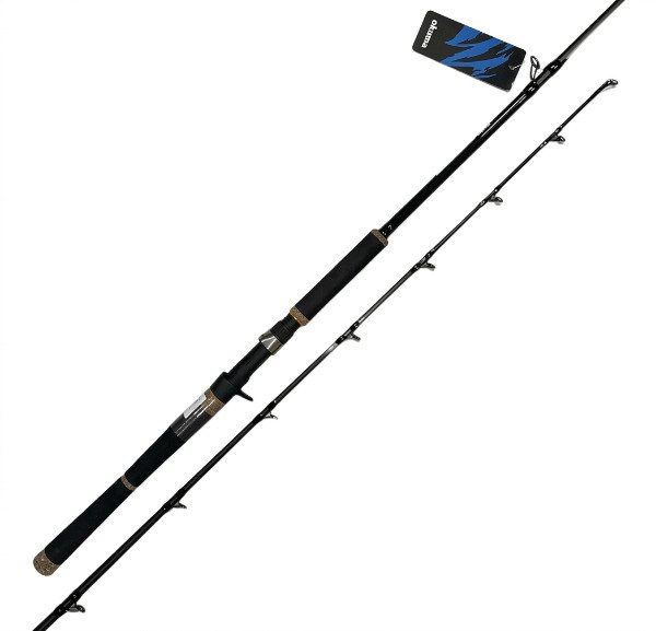Producto - Caña Bait Okuma Morena Dark Power 2.13m 2 Tramos 15-40lbs Grafito UFR Trolling - 9