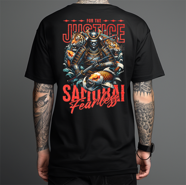 Producto - Remera Oversize Urban For The Justice Samurai