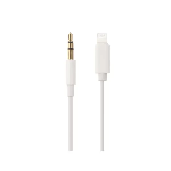 Producto - CABLE DE AUDIO LIGHTNING A 3,5MM - MACHO A MACHO 1M