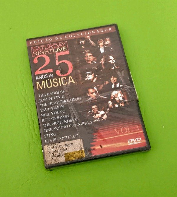 Producto - VARIOS ''Saturday Night Live - 25 Año de Música Vol. 3''' (BRASIL) - 0
