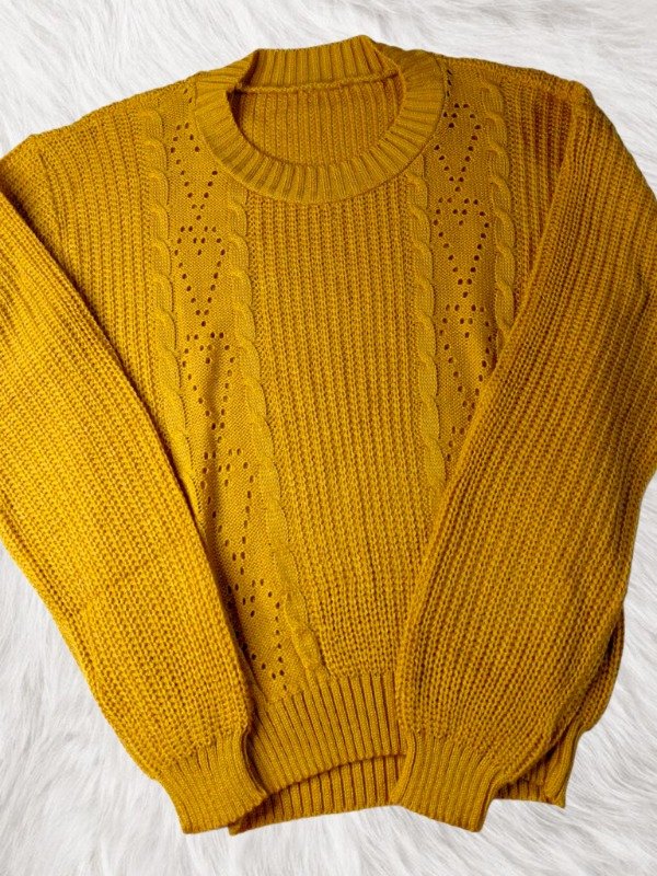 Producto - Sweater Color Mostaza