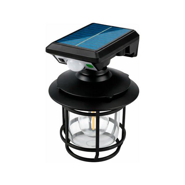 Producto - Lampara Con Panel Solar Para Exterior Sensor De Movimiento 15X9X11 CM