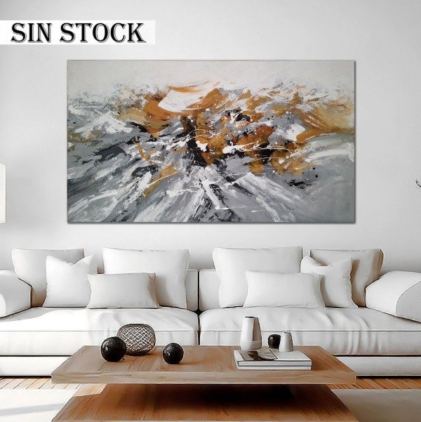Producto - Cuadros abstractos - Dinámica - 140x80cm