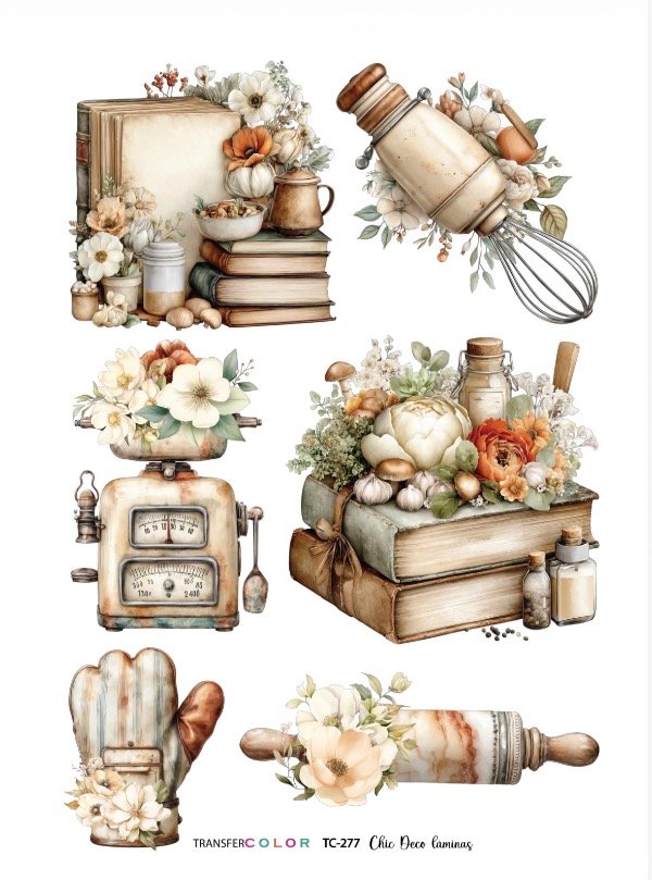 Producto - TransferCOLOR A4 TC 277 COCINA