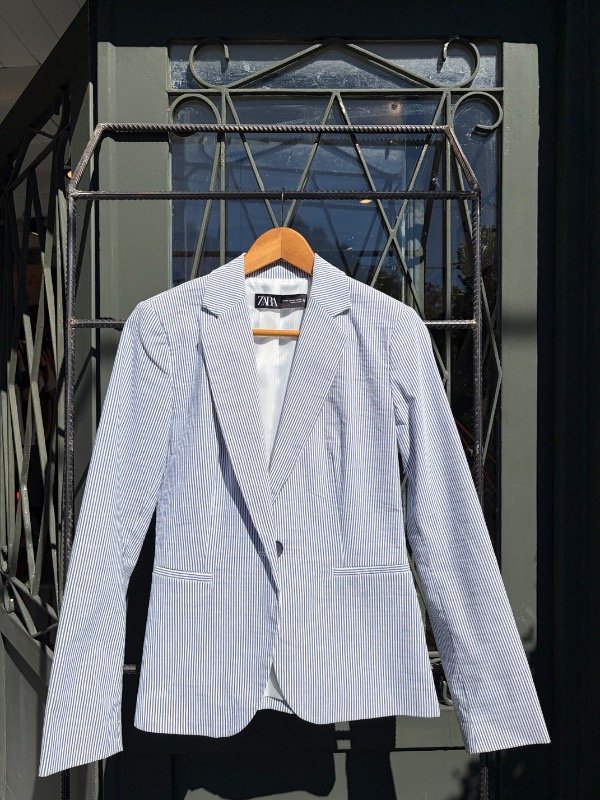 Producto - blazer Zara rayado