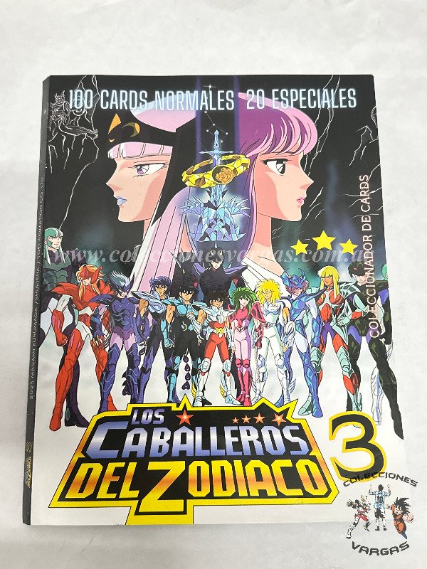 Producto - LOS CABALLEROS DEL ZODIACO 3 CARTAS - COMPLETO