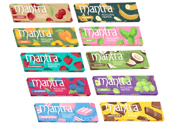 Producto - Sedas Saborizadas Mantra 1 1/4