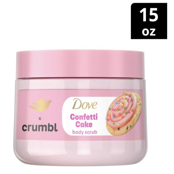 Producto - Dove Moisturizing Body Wash and Scrub Confetti Cake Scent - 6