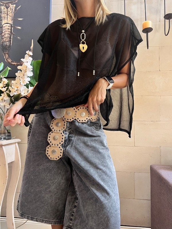 Producto - Ponchito Briana lurex