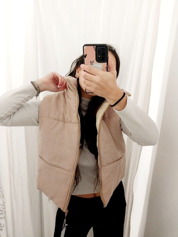 Producto - Chaleco Puffer natural