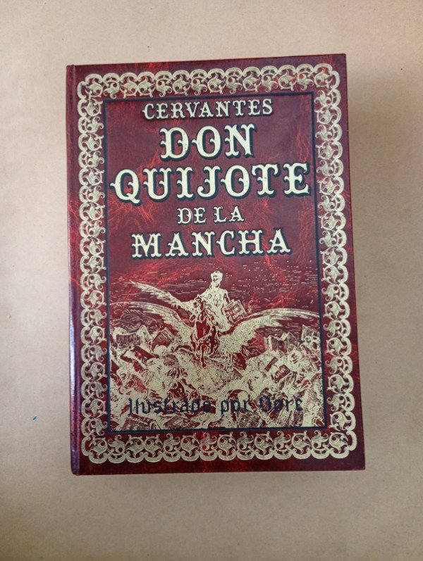 Producto - Don Quijote de la Mancha - Cervantes Doré - Edicomunicación 1990 - Tapa dura