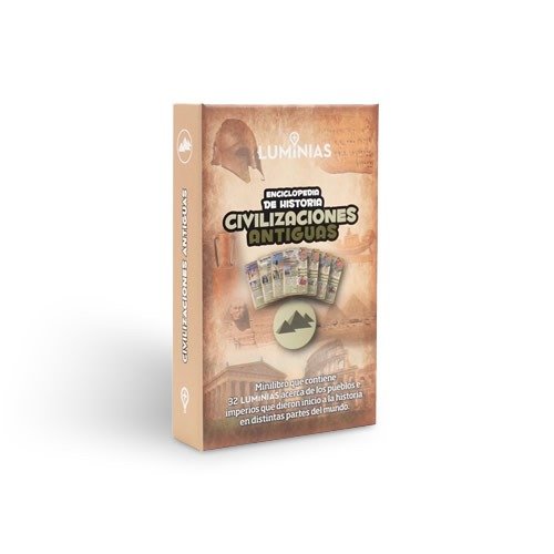 Producto - LUMINIAS CLAP! - ENCICLOPEDIA DE HISTORIA - CIVILIZACIONES ANTIGUAS