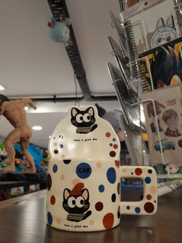 Producto - Taza de gato negro