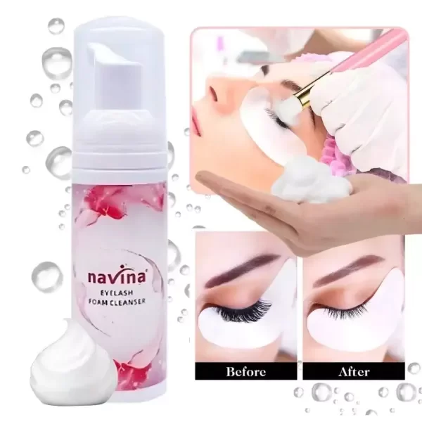 Producto - SHAMPOO NAVINA ESPUMA PARA PESTAÑAS