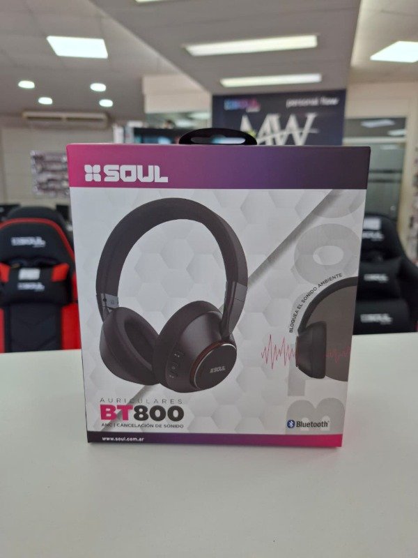 Producto - Auricular Bluetooth Vincha ANC BT800 AUR-BT800NE