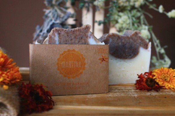 Producto - Martina: Jabón de Naranja y Canela