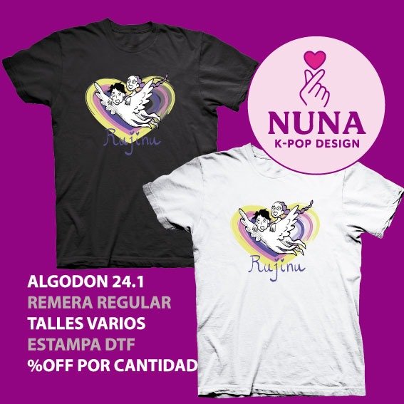 Producto - Remera RUJINU (K-POP DEMON HUNTERS) - DTF