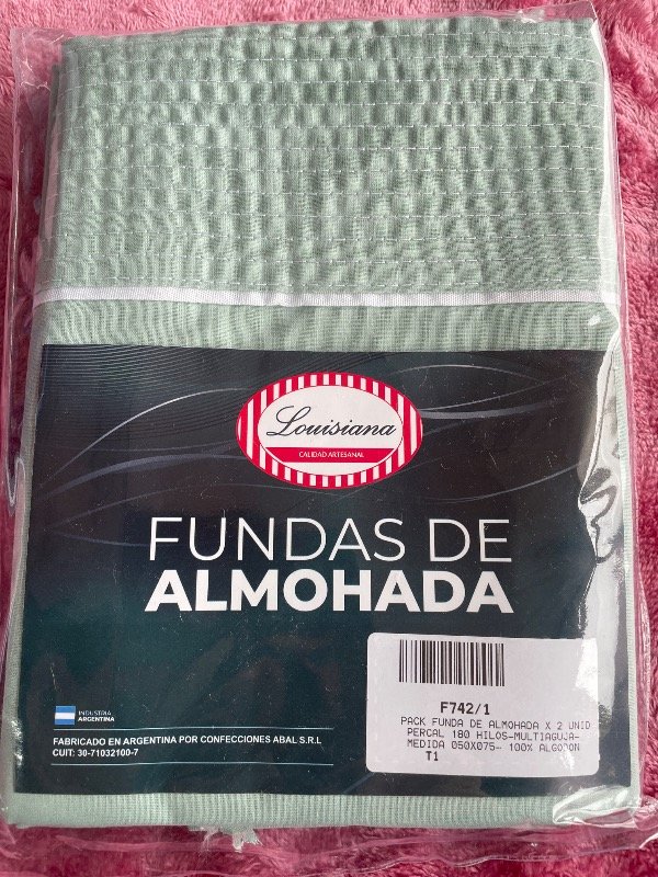 Producto - Funda de almohada algodon - 2