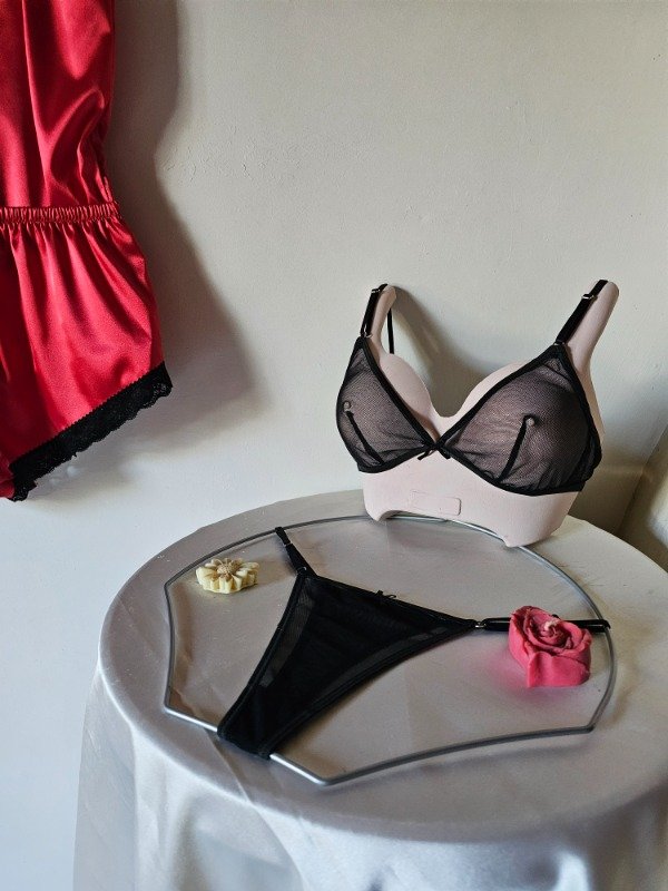 Producto - BARBARA bralette con transparencia - 3