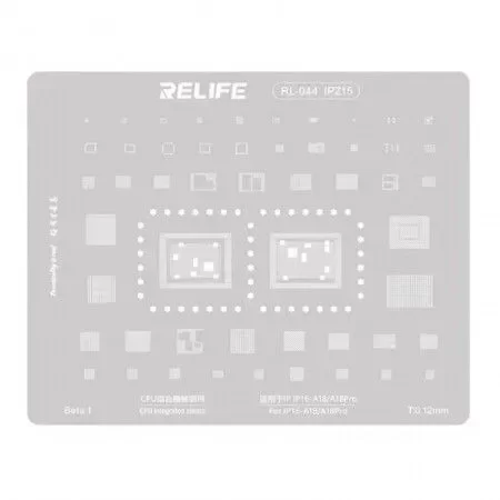 Producto - Stencil Relife para microprocesadores de Iphone ELEGIR - 4