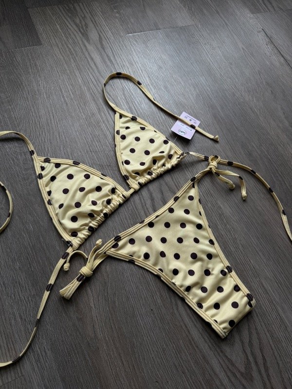 Producto - Bikini Polka Dot amarilla - 3