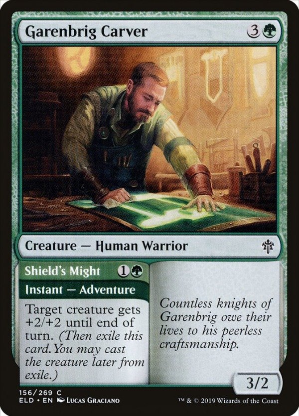 Producto - Garenbrig Carver  Throne of Eldraine