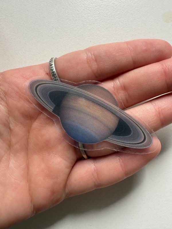 Producto - sticker saturno 3