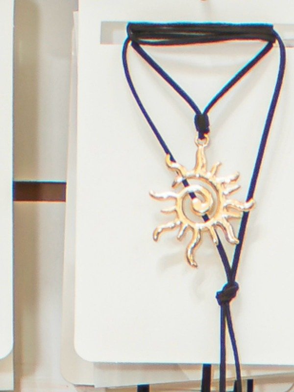 Producto - Coleccion Aniversario - Collar de gamuza sol